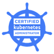 Certified Kubernetes Administrator certification badge